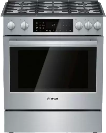 Bosch Dual Fuel Range 800 Series HDI8056C 30' Slide In Self Clea - Photo 2