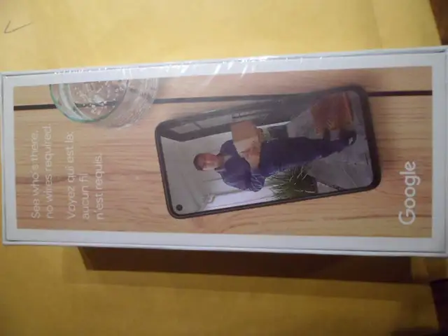 Google nest doorbell camera