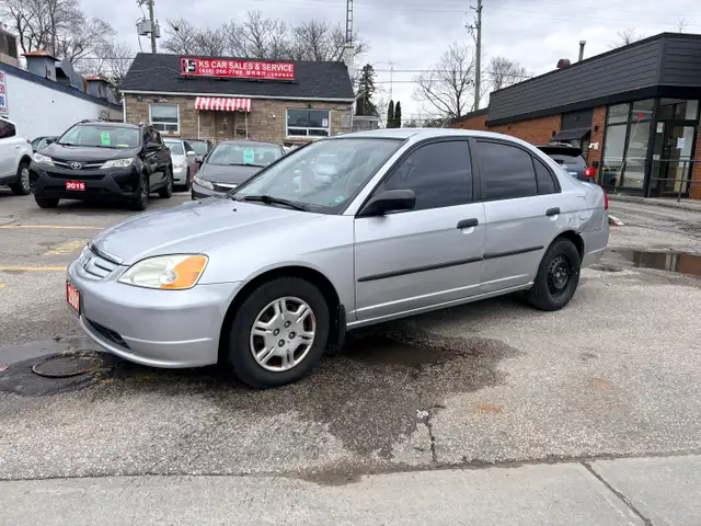 2001 Honda Civic DX-G FWD Auto 1.7L Not Certified Sell As Is