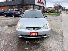 2001 Honda Civic DX-G FWD Auto 1.7L Not Certified Sell As Is - Photo 2