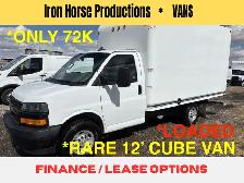 2023 Chevrolet Express 12' CUBE VAN RAMP LOADED SINGLE WHEEL