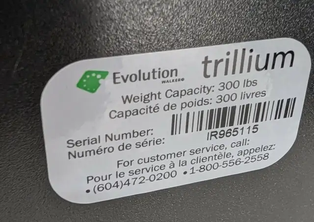 Evolution Trillium Regular Walker - Photo 3