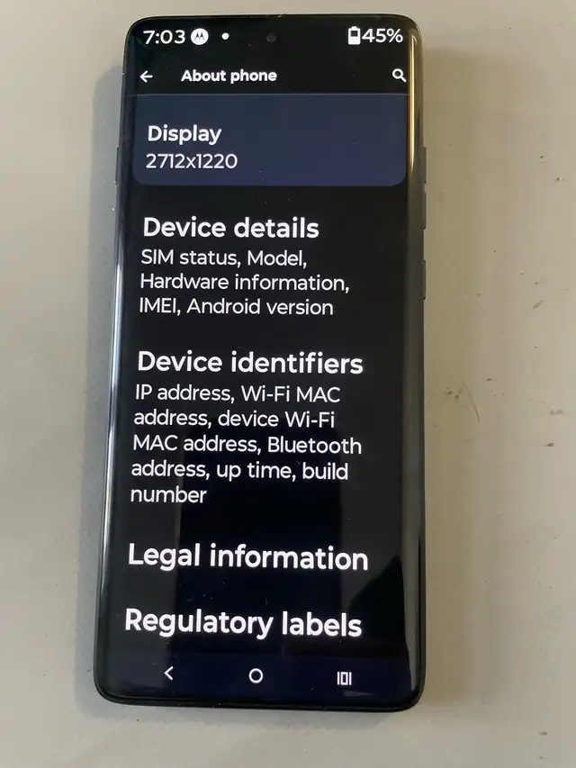 2025 Motorola edge - Photo 2