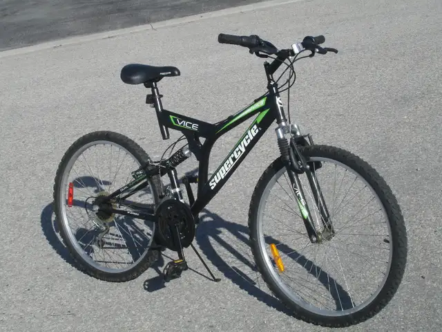 TIME TO SELL IT 26' SC VICE 18SPD WITH FULL DUAL SUSPENSION!