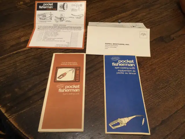 Vintage 1972 Pocket Fisherman - Photo 3