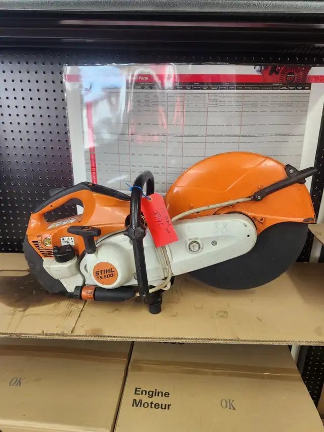 used Stihl cut off saw TS500i for sale