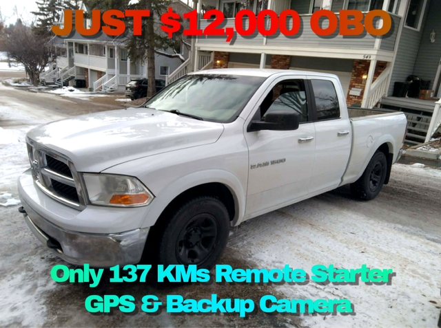 2011 RAM 1500 Solid & Mint Only 137KMs ⭐12K OBO⭐