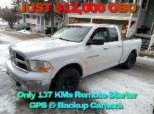2011 RAM 1500 Solid & Mint Only 137KMs ⭐12K OBO⭐