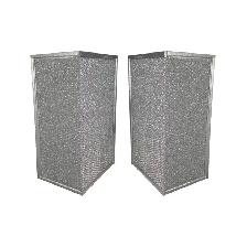 2 FILTRES 11'' X 11-5/8'' X 3/32'' WHIRLPOOL NEUF NEW SR610080