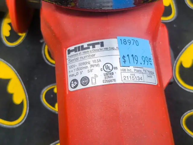 Hilti AG-500-11S Corded 4.5' to 5' Angle Grinder (#18790-2) - Photo 6