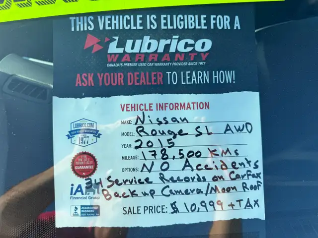 2015 Nissan Rogue SL AWD - Photo 12