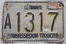 Taxi License Plate for Sale – Rare Opportunity