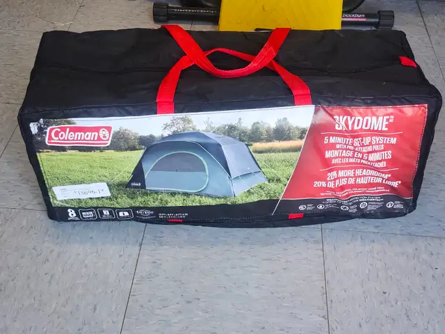 Coleman Skydome 3-Season, 8-Person Camping Dome Tent (#18696)