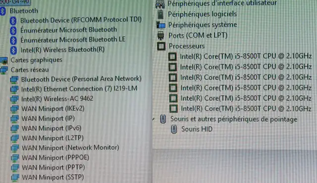 Ordi HP Prodesk 600G4 Core-i5-8500T 16Go SSD 256Go BT W11 Pro - Photo 6