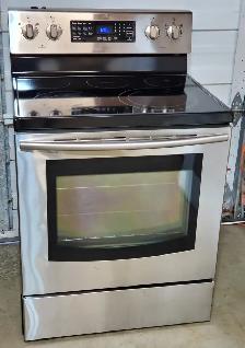 Samsung smooth top stove- excellent condition, ready -
