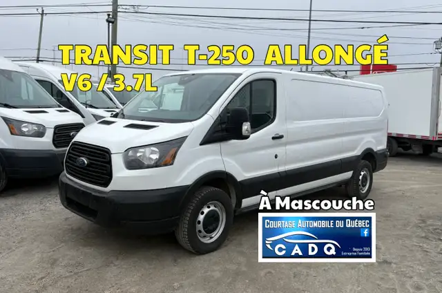 2019 Ford Transit Cargo T-250 ALLONGÉ  EXCELLENTE MÉCANIQUE  C