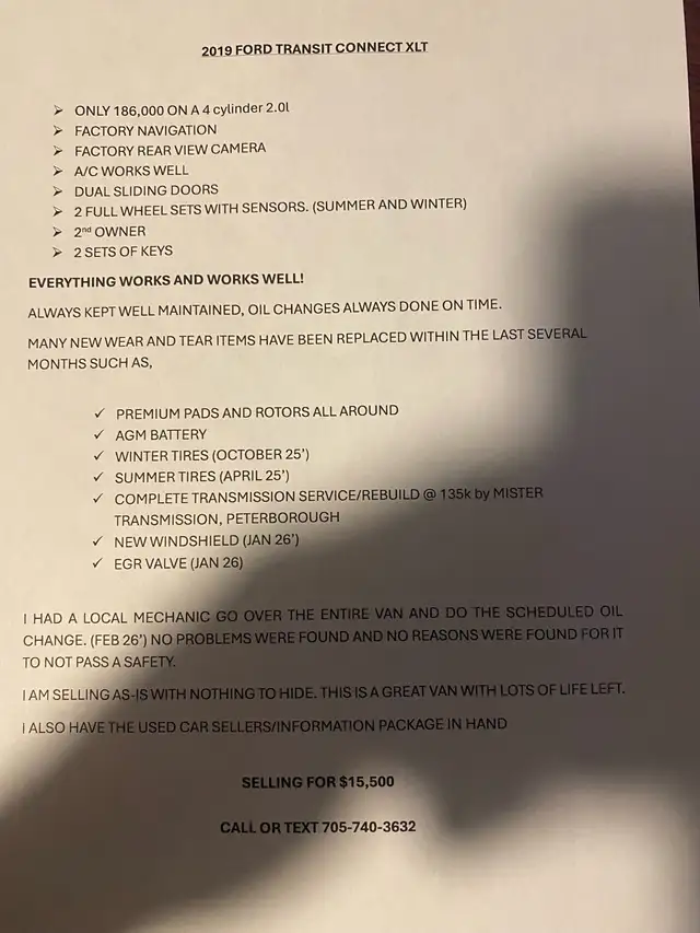 19’ Ford Transit Connect - Photo 8