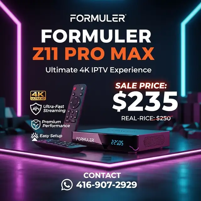 Cut Cable & Save Big – IPTV Box with Movies, Sports & Live TV