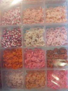 Clay beads bracelet kit