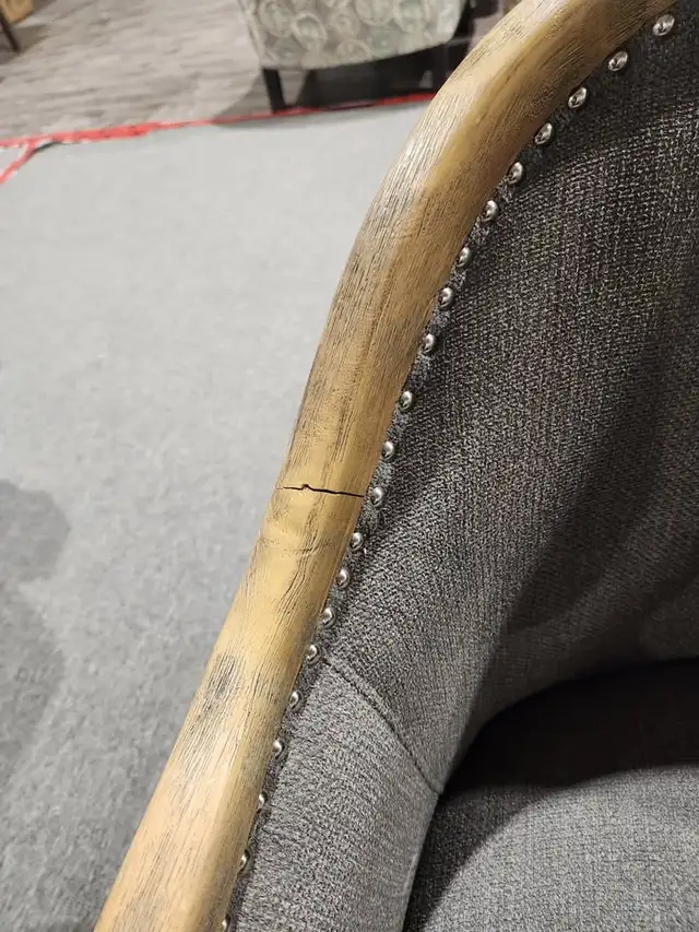 Rustic Accent Chair from Ashley Furniture (1 Available) - $100 - Photo 7