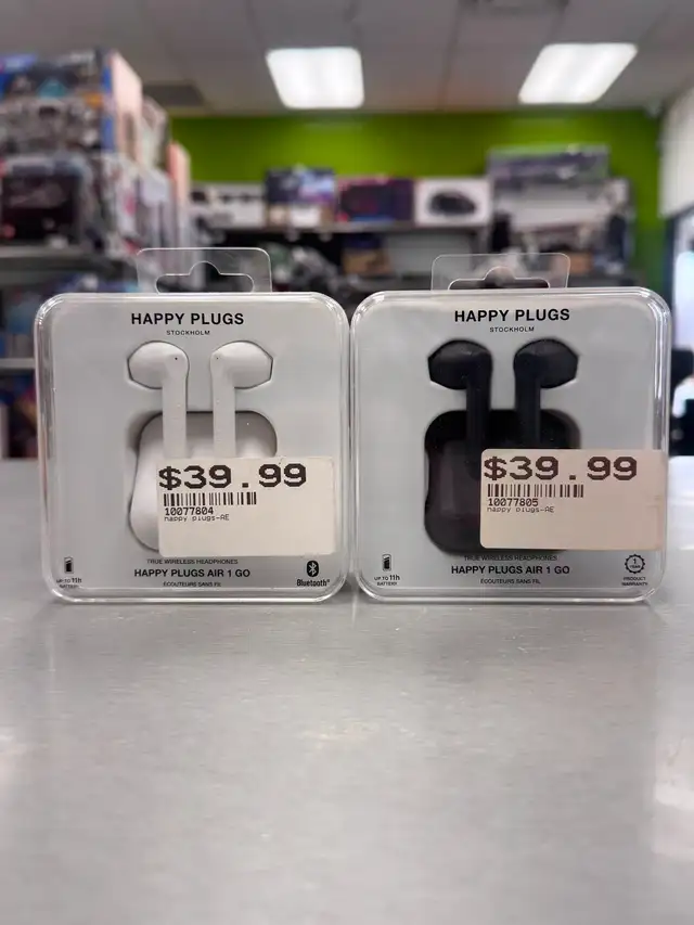 Happy Plugs Air 1 Go In-Ear True Wireless Earbuds - BRAND NEW