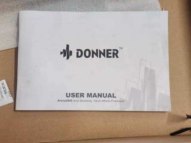 Donner ARENA 2000 Amp Modelling / Multi-Effect Processor(#18973) - Photo 10