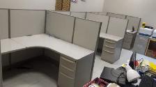 Cubicles, Call center, Workstations, partitions, walls