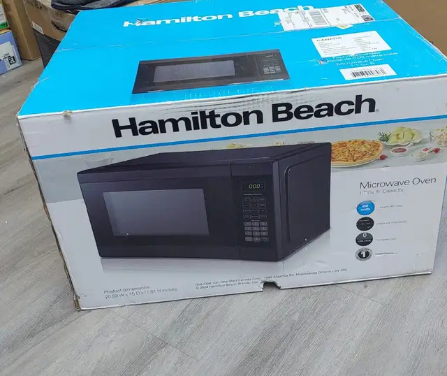 Microwave - Hamilton Beach 1.1 cu ft EMOPO42YK -Black