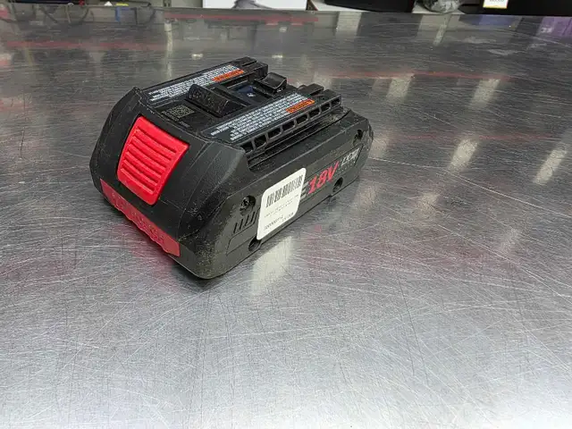 batterie Bosch 18 volt 4.0 ah