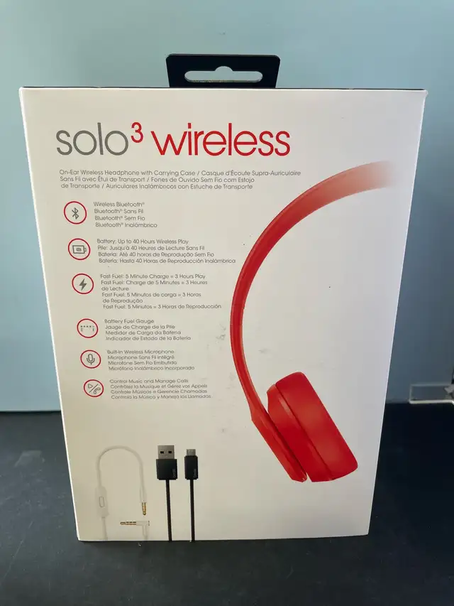 BEATS SOLO 3 WIRELESS W/BOX - Photo 4