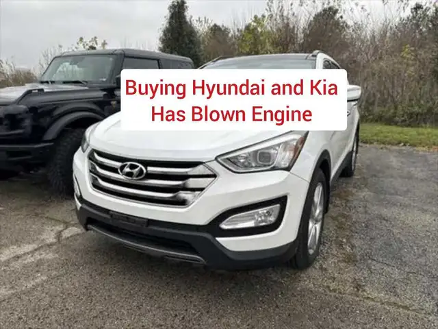 Buying $ Hyundai and Kia ( ha damaged engine )