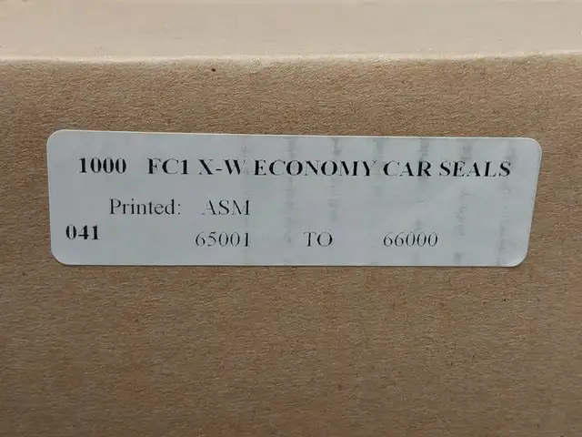 Serial Numbered Cargo Seals (Brand New) - Photo 4