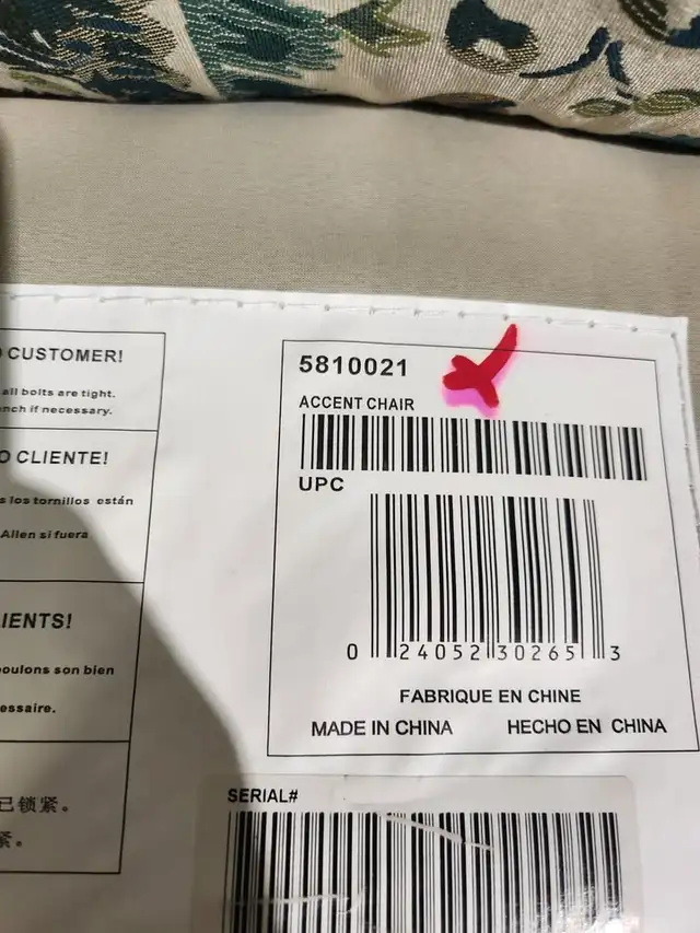 Pop of Paisley Accent Chair from Ashley Furniture (1 Available) - Photo 10