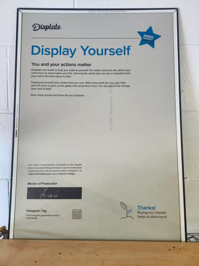 Displate Metal Posters -  Eminem - 67.5 cm x 48cm (#19001) - Photo 2