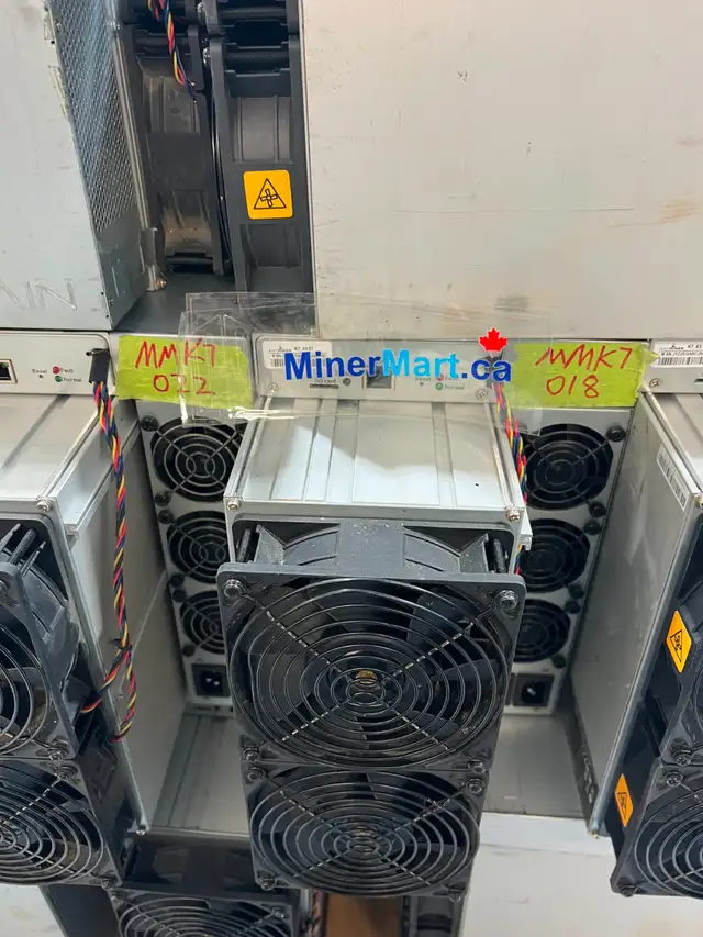 Refurbished Antminer K7 Eaglesong Miner Calgary Stock