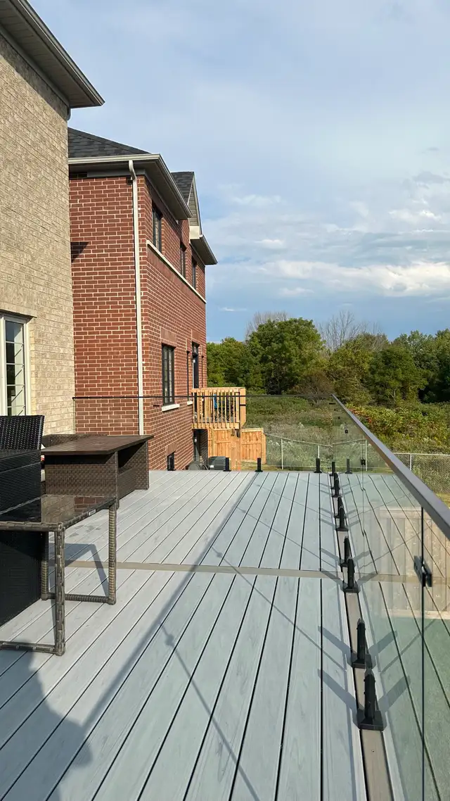 OFFICE GLASS DOORS ENTRANCES OFFICE PARTITION GLASS RAILING DECK