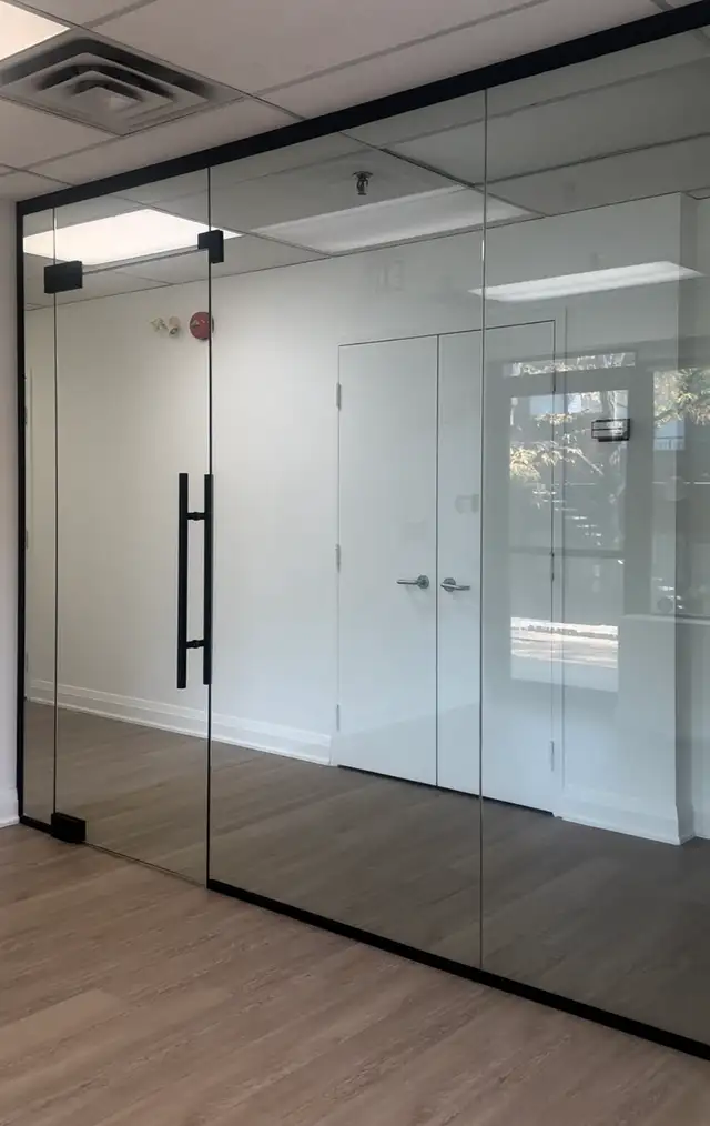 OFFICE GLASS DOORS ENTRANCES OFFICE PARTITION GLASS RAILING DECK - Photo 7