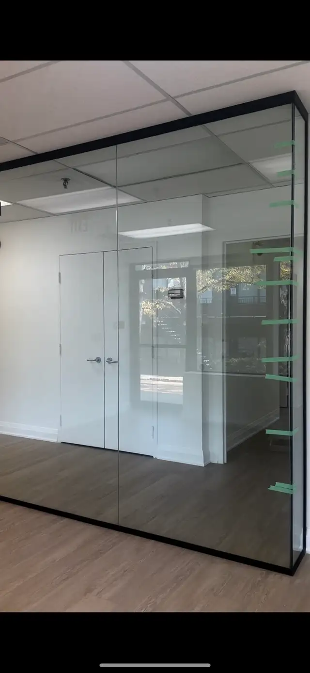 DECK RAILING STAIR RAILING PORCH ENCLOSURES GLASS PARTITION OFFI - Photo 5