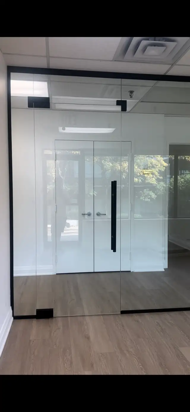 DECK RAILING STAIR RAILING PORCH ENCLOSURES GLASS PARTITION OFFI - Photo 6