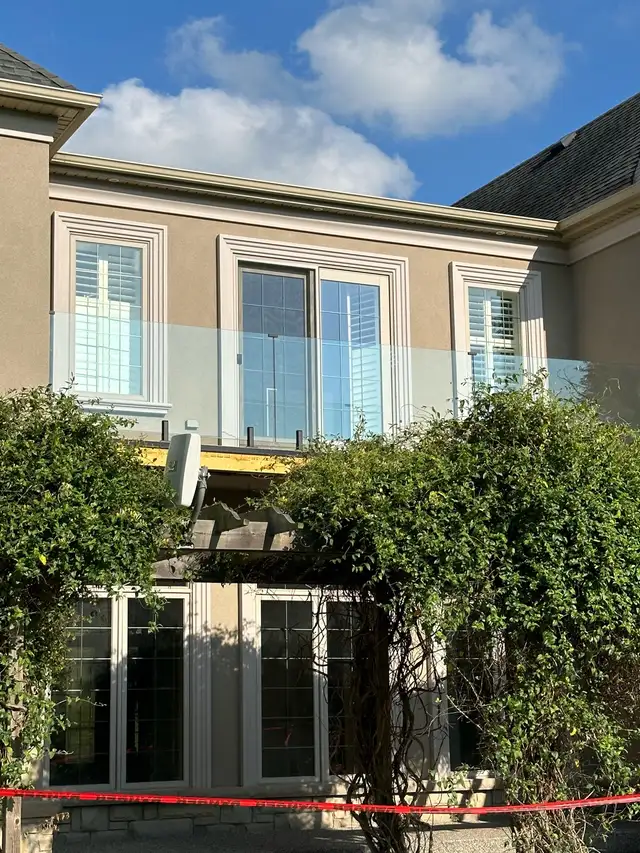 GLASS RAILING STAIR DECK RAILING BALCONY GLASS PORCH ENCLOSURE O - Photo 3