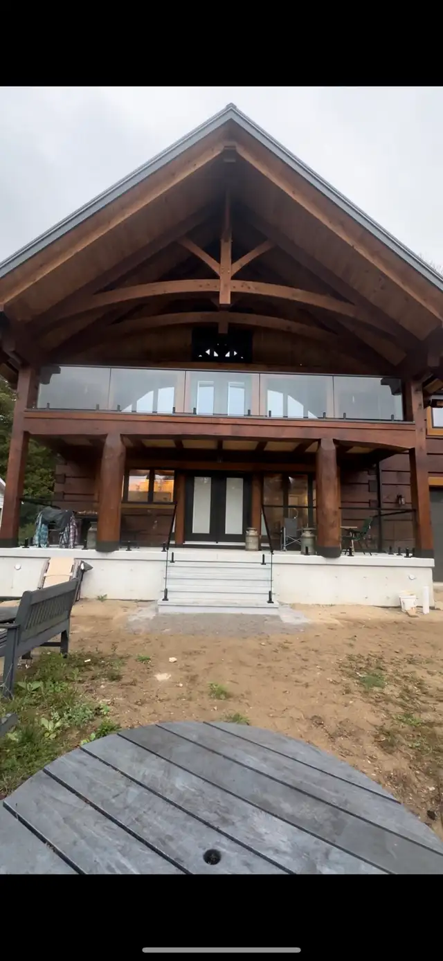 CUSTOM GLASS RAILING STAIRS DECK RAILING BALCONY RAILING PORCH - Photo 3