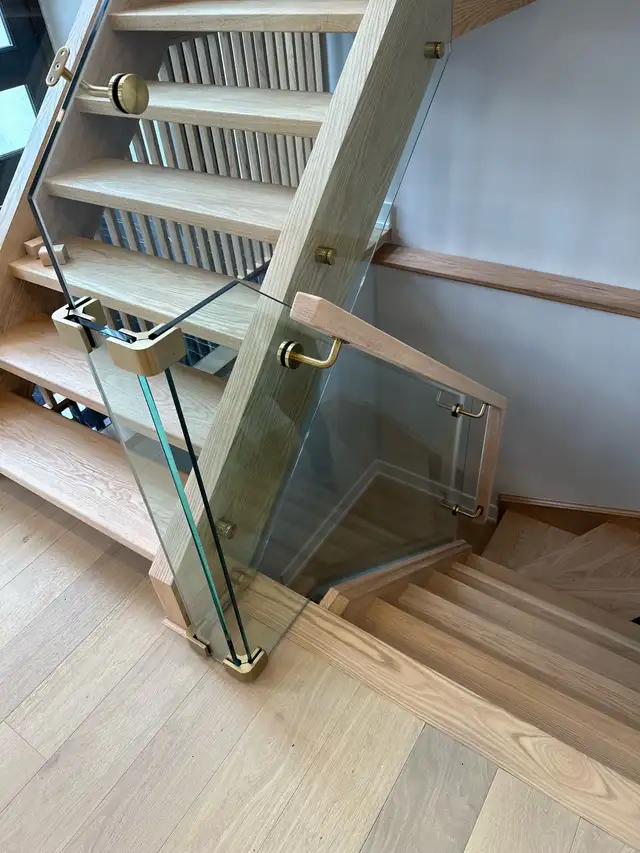 CUSTOM GLASS RAILING STAIRS DECK RAILING BALCONY RAILING PORCH - Photo 10