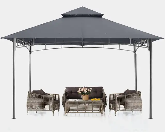 Brand New Dark Grey Patio Gazebos For Sale