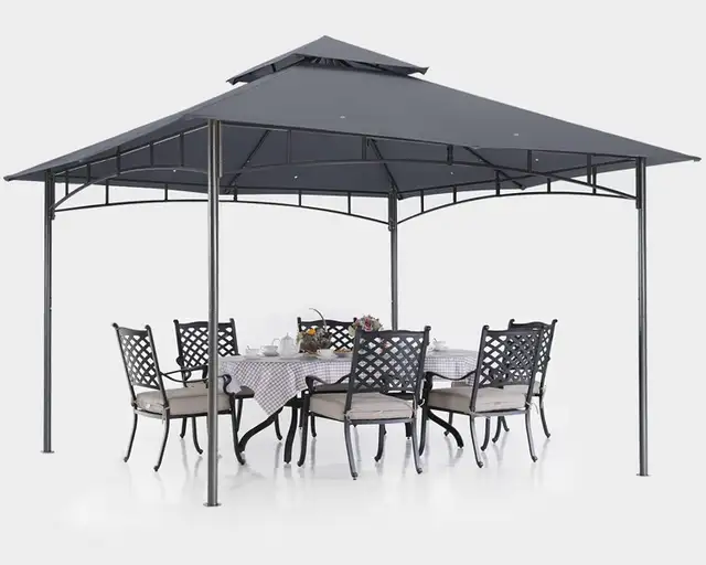 Brand New Dark Grey Patio Gazebos For Sale - Photo 4