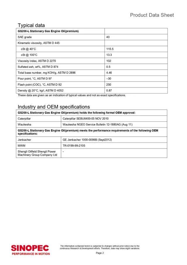 SINOPAC GS200-L Stationary Gas Engine Oil CALGARY STOCK - Photo 5