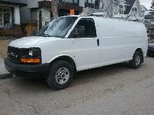 2015 GMC SAVANA 3500 EXTENDED CARGO VAN