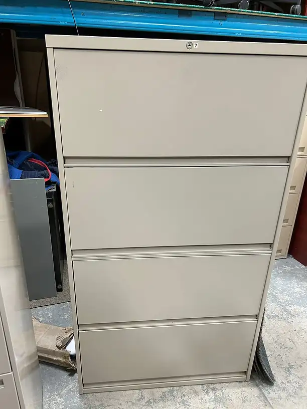 Steelcase 4 Drawer Filing Cabinet!