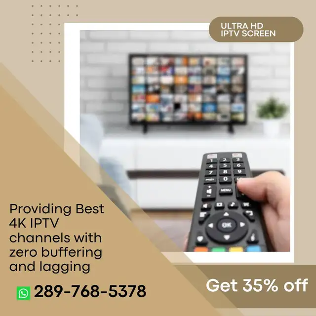 Amazing 8k quality tv! I-P-T-V!