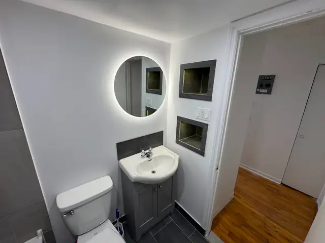 3 1/2 bien éclairé | Métro Pie-IX | Chauffage et eau chaude incl