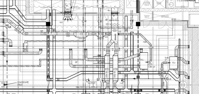 Building MEP HVAC Plumbing Fire Sprinkler Electrical drawings - Photo 5